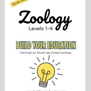 Zoology, Level 1-4, Teacher Book
