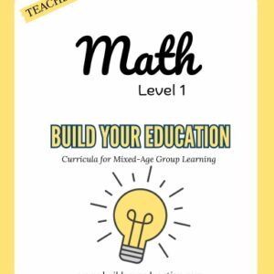 Math, Level 1, Teacher Book