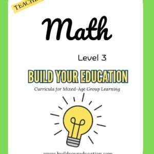 Math, Level 3, Teacher Book